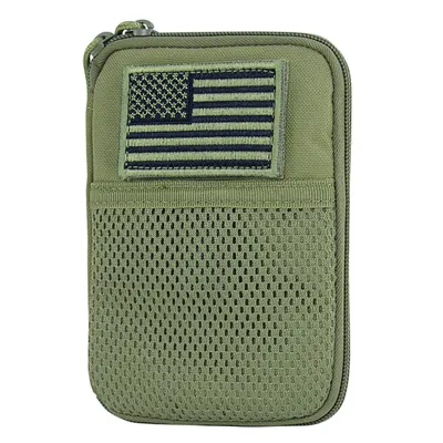 Mehrzwecktasche EDC Pocket Pouch 12 x 16 x 3 cm Inkl. USA Patch - Condor