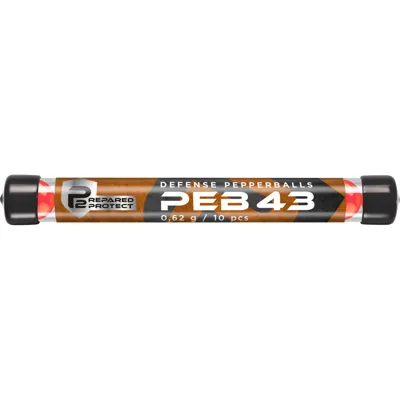 Defense PEB 43 Pepper Balls - P2P