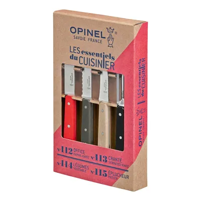 Küchenmesser Set LES Essentiels Loft 4-TEILIG - Opinel