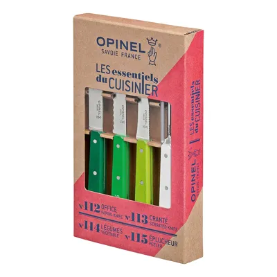 Küchenmesser-Set LES Essentiels Primavera 4-TEILIG - Opinel