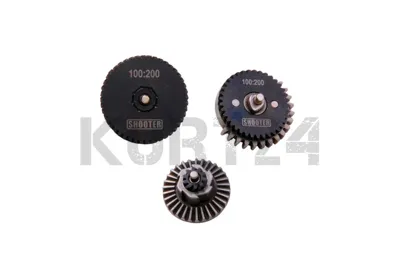 100:200 Helical Steel Gear Set - Ares