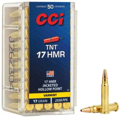 17 HMR TNT 1,1g /17g Jacketed Hollow - CCI