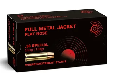 38 Special VM Flachkopf 158 gr. - 50 Stk - Geco