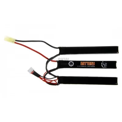 LIPO 11.1V 1450mAh 25C Mini Tamiya