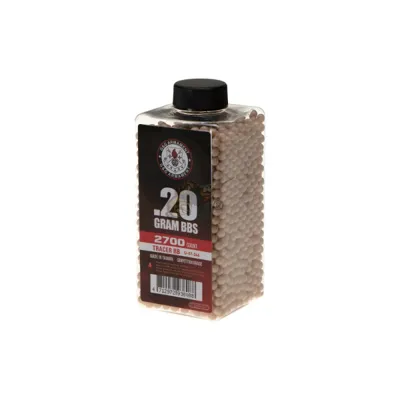 0,20g Tracer BBs Διαμέτρημα – Κόκκινα Φωσφορίζοντα 2.700 Τεμάχια Σε Μπουκάλι - G&G Armament