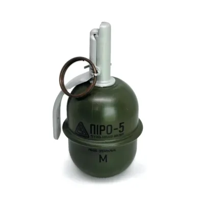 PYRO-5M Hand Grenade with Chalk Filling – 3–5 Sec Delay - Pyrosoft