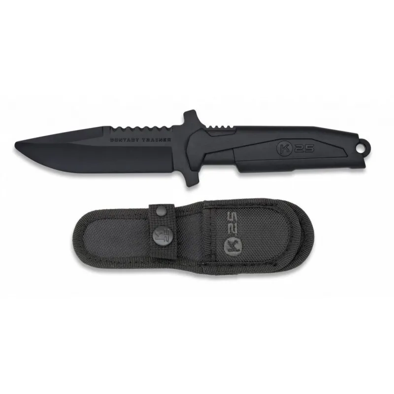 K25 Cuchillo Entrenamiento · Negro