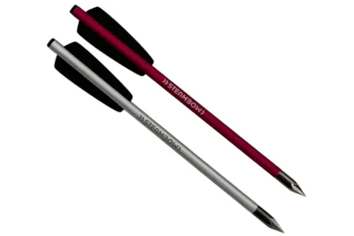 AR-Series Aluminium Pfeile - Sportbolzen /Wei&szlig; Edition - Steambow