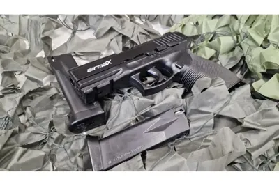 Sonderposten/Defekt - PT24/7 Federdruck Softairpistole - airmaX