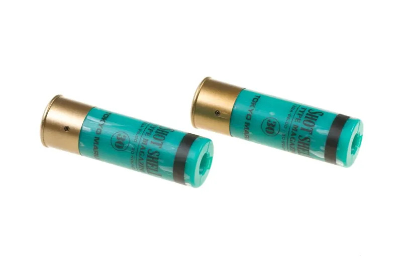 Tokyo Marui Shotgun Shells 2PCS 30 rds · Verde / OD
