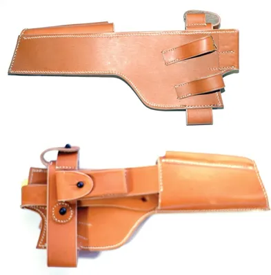Leather Holster Harness for C96 Broom Handle Pistol Stock ZIB
