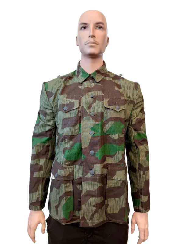WH Feldbluse M43 Splittertarn Zib