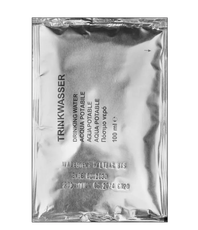 BW Drinking Water 5x100ml Bag