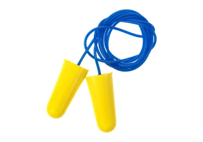 MaxDefense Cord Ear Plugs NRR33 60 Pairs Box - Earmor
