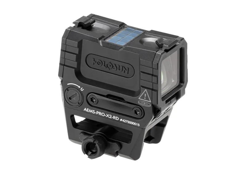 Holosun AEMS Pro x2 Solar Circle Dot Sight · Rojo