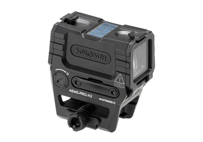 Holosun AEMS Pro x2 Solar Circle Dot Sight · Oro