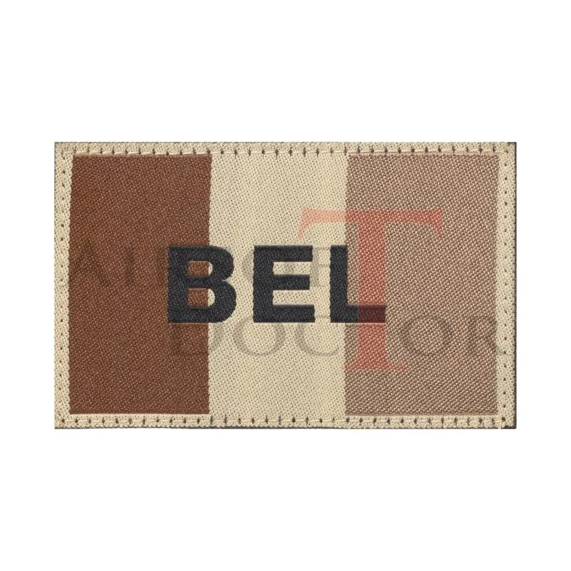 Claw Gear Patch - Belgium Flag · Tan / FDE