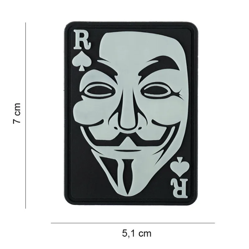 101 Inc Patch - Anonymous - Glow in the Dark - PVC