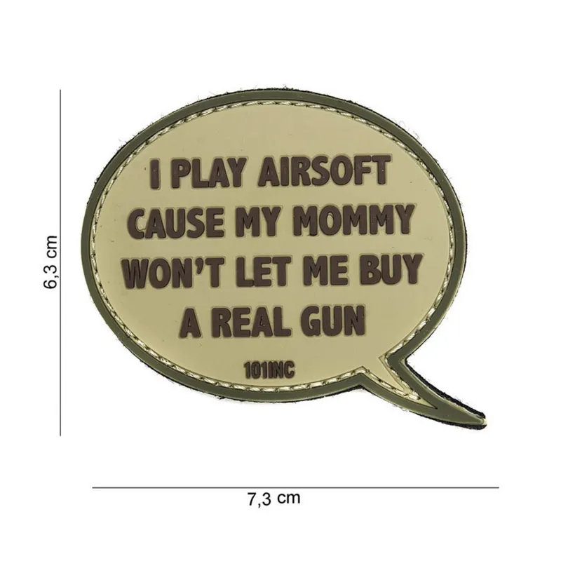 Patch - I Play Because... · Tan / FDE