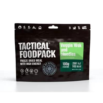 Veggie Wok and Noodles (100g) - Tactical Foodpack