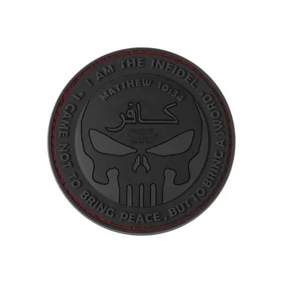Infidel Punisher Rubber Patch Blackops - JTG