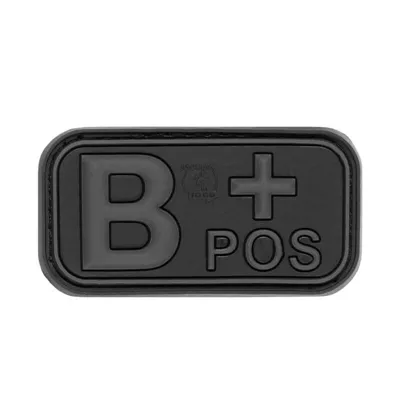 Blutgruppen Rubber Patch B POS Blackops - JTG