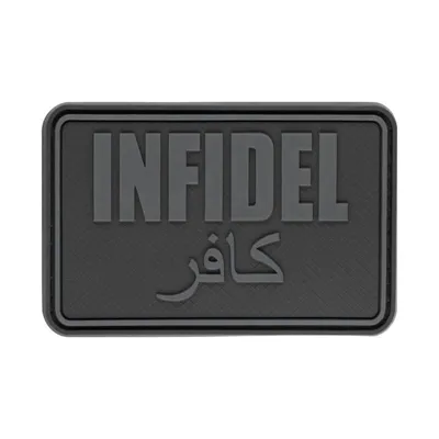 Infidel Large Rubber Patch Blackops - JTG