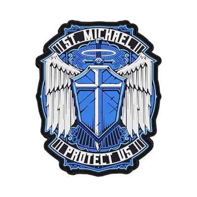 Patchlab St. Michael Rubber Patch Blau