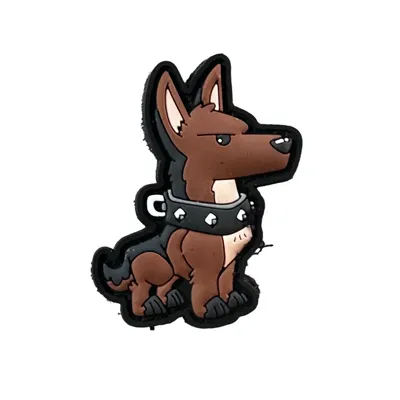 Patchlab Dog - German Shepherd Rubber Patch
