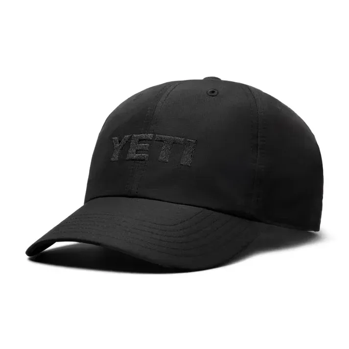 Yeti Logo Performance Baseball Cap · Negro