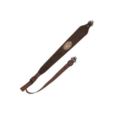Allen Company Gewehrriemen Big Game Leder Braun