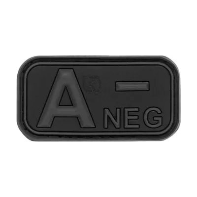 Blutgruppen Rubber Patch A NEG Blackops - JTG