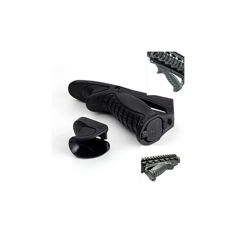 Grip Táctico 20mm Rail · Negro