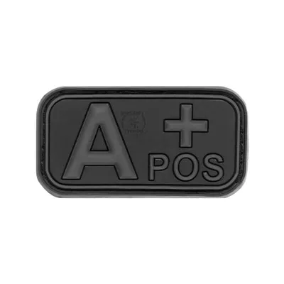 Blutgruppen Rubber Patch A POS Blackops - JTG