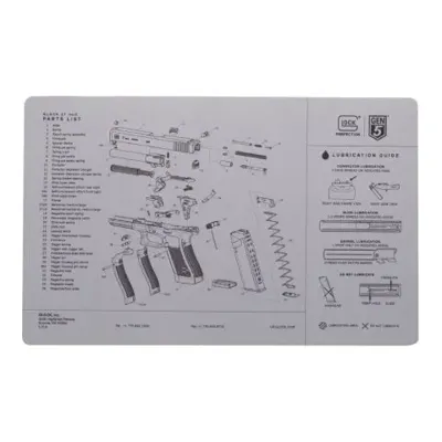 Glock Gen 5 Unterlagsmatte Reinigungsmatte