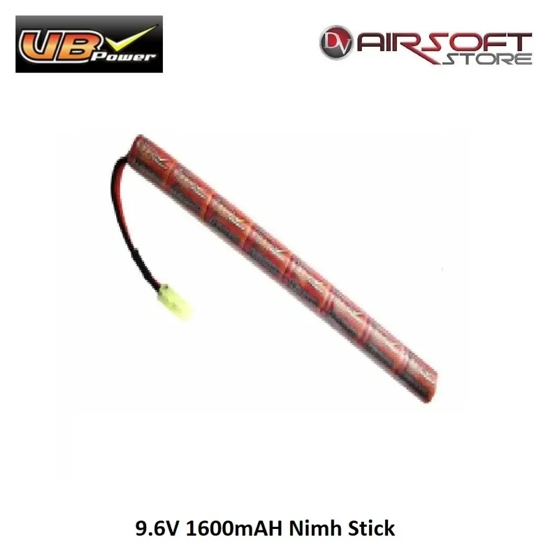9.6V 1600mAh NIMH Stick