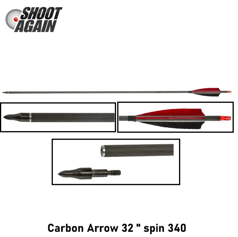 Carbon Arrow 32" Spin 340