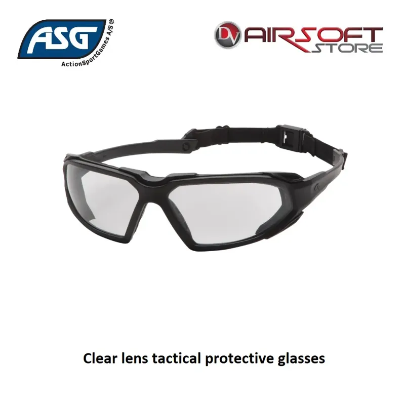 Clear Lens Tactical Protective Glasses
