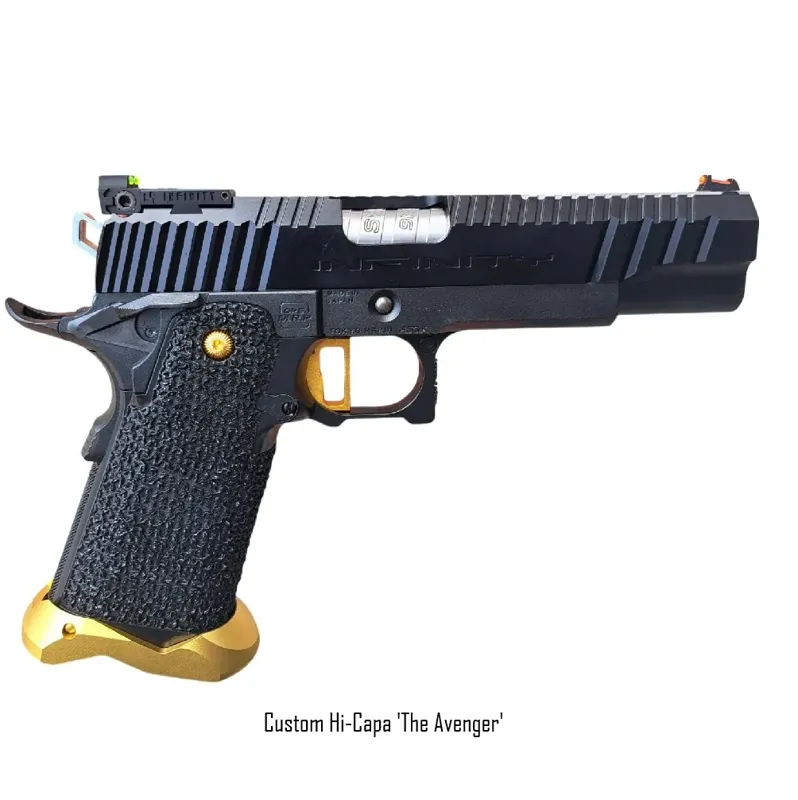 Custom Hi-Capa 'the Avenger' · Negro