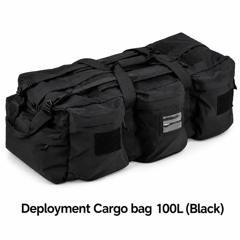 Deployment Cargo Bag 100L · Negro