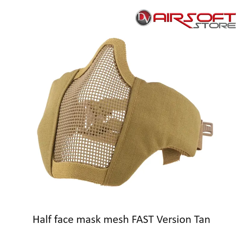 Half Face Mask Mesh FAST Version