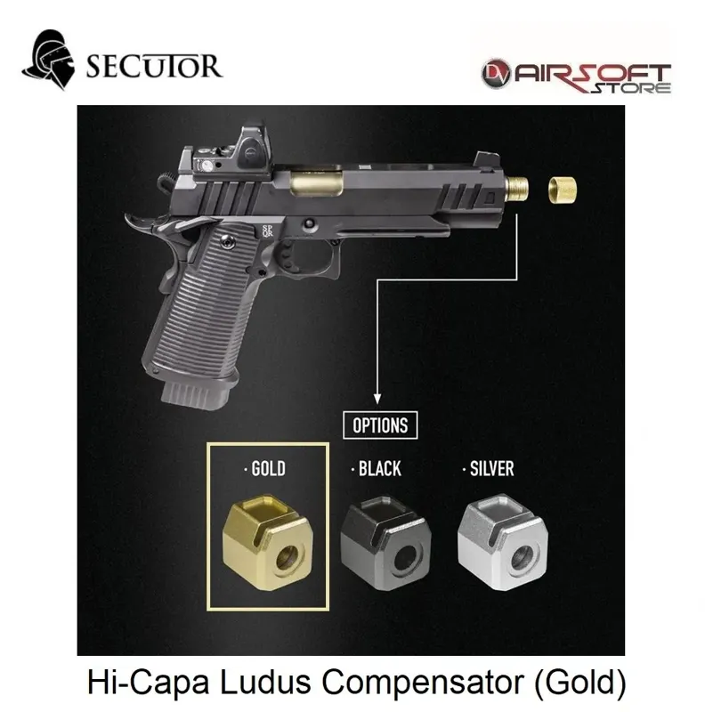 Hi-Capa Ludus Compensator · Oro