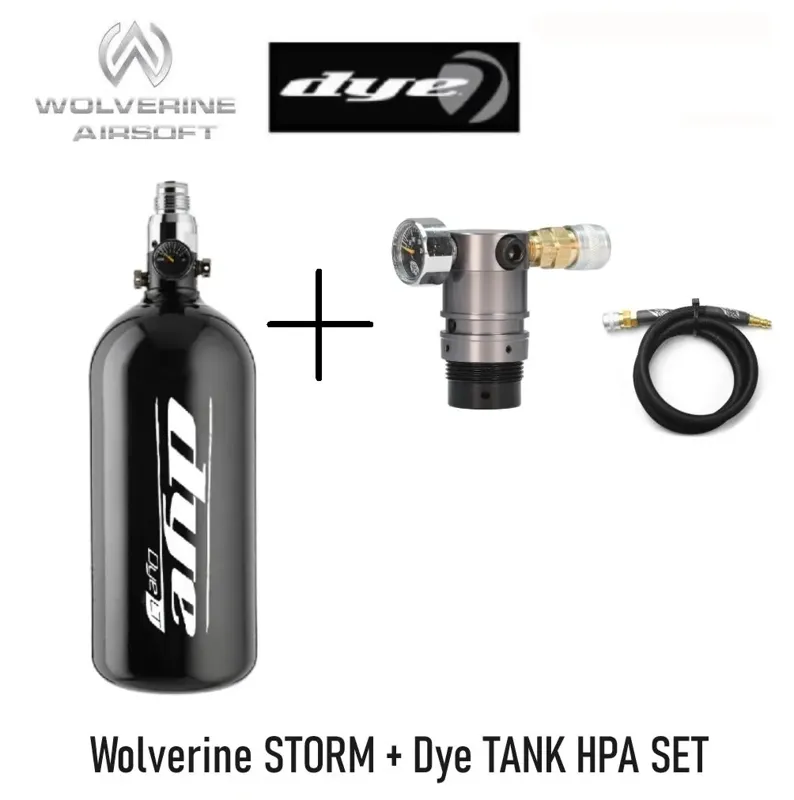 Storm + Tank HPA Set · Negro