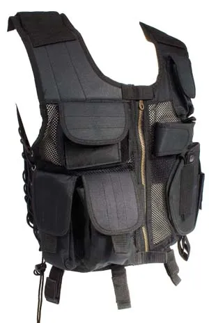 Gilet Avec Holster · Negro