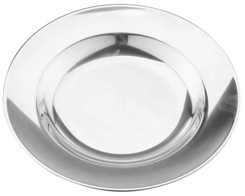 Assiette en Inox