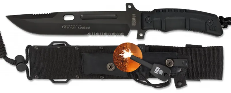 Couteau Fixe Lame Bowie