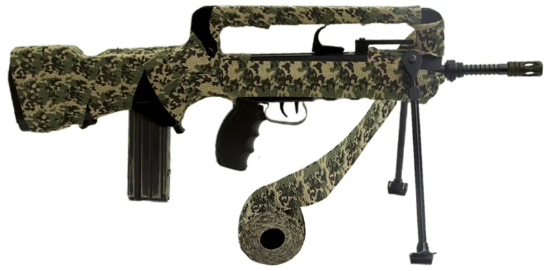 Ruban Camouflage Réutilisable