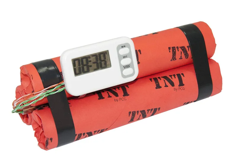Bombe Factice Avec Minuteur
