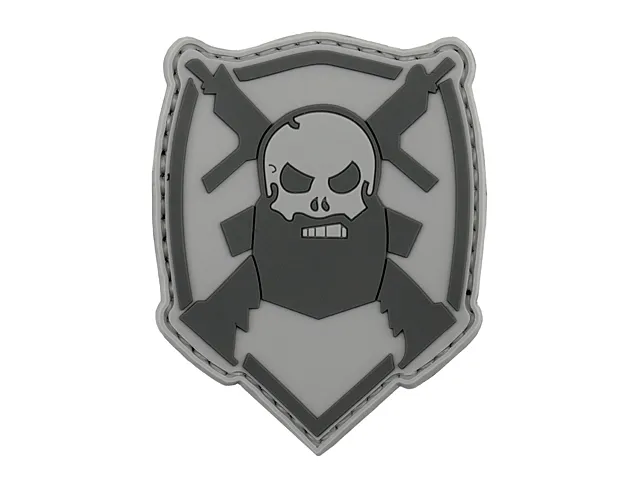 Patch PVC Beard and Gun