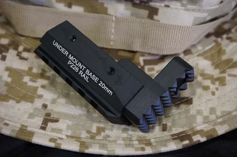 Dirty Leopard CNC Strike Under Mount Base for P226R